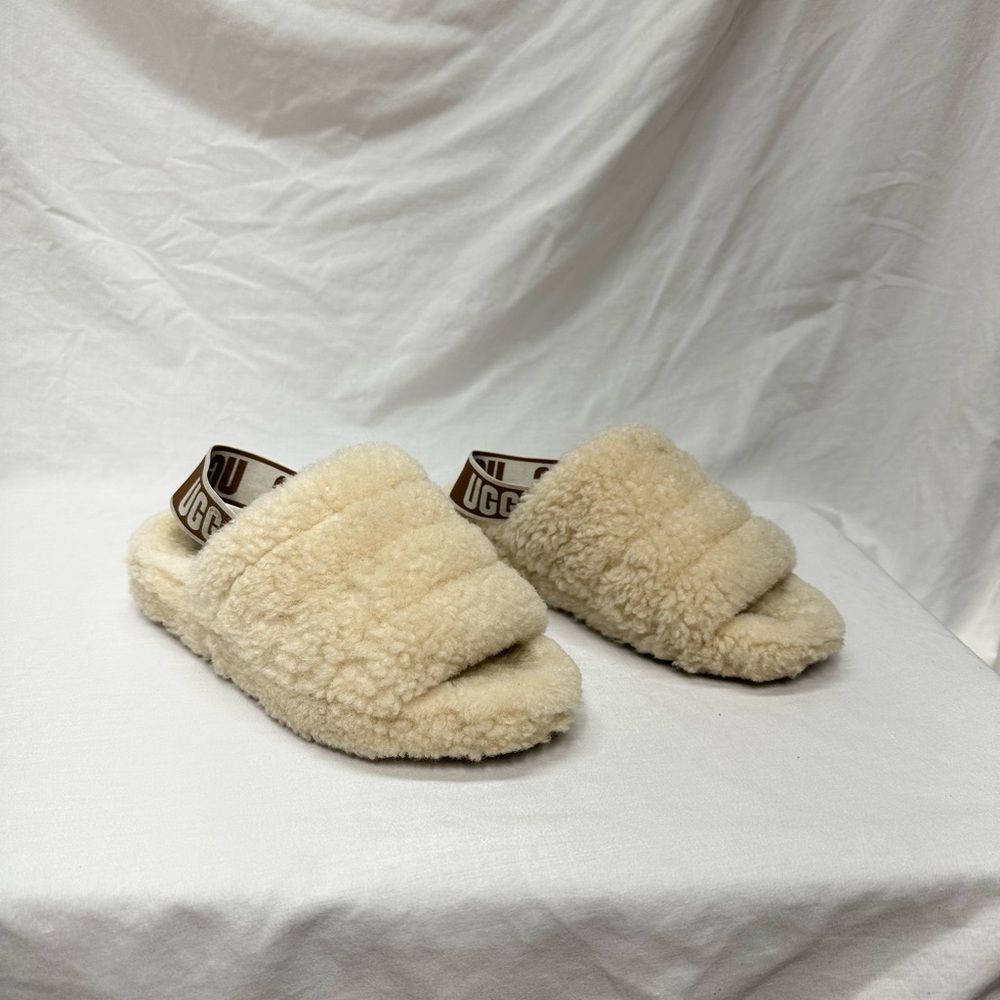 UGG Fluff Yeah Slide Slippers Size 6 - Picture 2 of 11